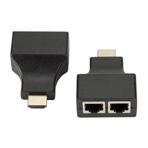 LCCKAA 1 زوج 1080P HDMI RJ45 CAT5E CAT6 UTP LAN Ethernet HDMI Extender Extender Extension to 30m for HDTV HDPC in Saudi Arabia