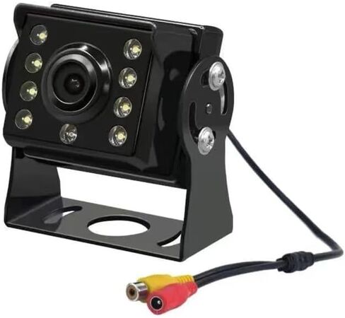 EVERSECU Wired Backup Camera, 12V-24V Wide Range Input​ Reversing Camera, Waterproof Night Vision Wide View Angle Rear View Camera with 4 Pin Aviation Connector for RV Camper Truck Trailer Bus Van in Saudi Arabia