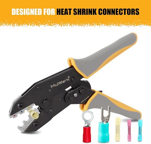 MulWark 3 in 1 Automatic Self Adjusting Wire Stripper/Cutter/Crimper, 8 Inch Multi Pliers For Electrical Wire Stripping, Cable Cutting, Crimping Tool from 8 AWG to 30 AWG in Saudi Arabia