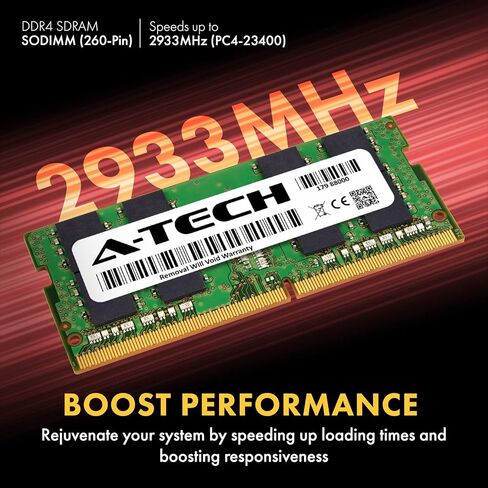 A-Tech 16GB RAM for Lenovo IdeaPad 1/1i 15.6" (15IJL7) Laptop | DDR4 2933MHz PC4-23400 SODIMM 1.2V 260-Pin Non-ECC SO-DIMM Memory Upgrade in Kuwait