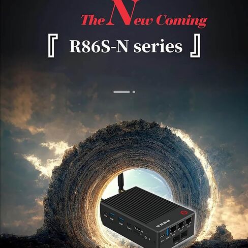 GW R86S-N Series N100A N100B N305A ROUTER SOFT GENERD 12th Intel Alder Lake N100 I3 N305 10G WIFI6 GIGABIT 2.5G MINI HOST (N100B) in Kuwait