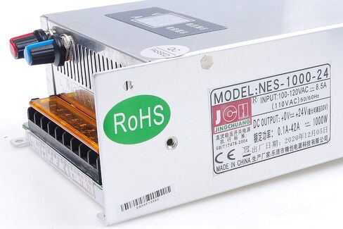1000W Adjustable DC Power Voltage Converter AC 110V to DC 0-110V 0-9A Module 110V 1KW Switching Power Supply Digital Display 110V Voltage Regulator Built in Cooling Fan (110V 9A) in Saudi Arabia