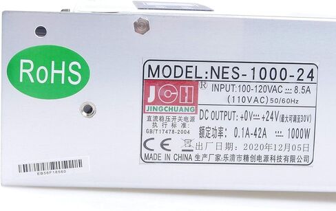 1000W Adjustable DC Power Voltage Converter AC 110V to DC 0-110V 0-9A Module 110V 1KW Switching Power Supply Digital Display 110V Voltage Regulator Built in Cooling Fan (110V 9A) in Saudi Arabia