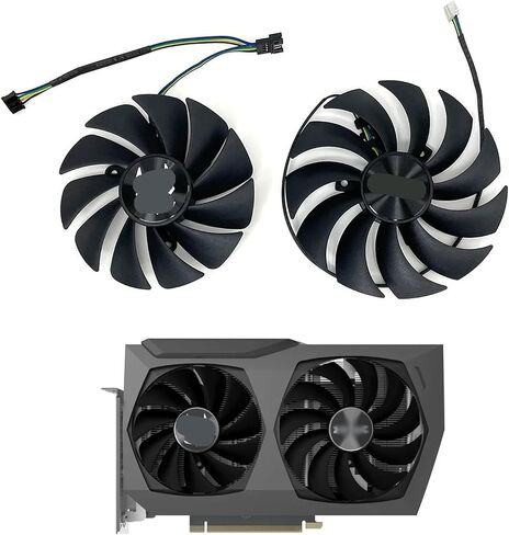 GA92S2U GFY09215M12SPA CF9015H12S Graphics Card Radiator Fan(Black B-Fan GF) in Saudi Arabia
