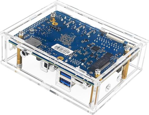 الجار الحراري للبرتقالي PI 5 بالإضافة إلى حالة أكريليك- غلاف شفاف صافي- غطاء مع مروحة التبريد/أحواض الحرارة الألومنيوم in Kuwait