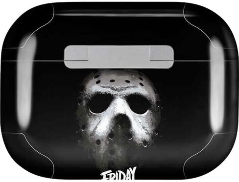 Skinit Decal Audio Skin Compatible with AirPods Pro 2nd Gen - Officially Licensed Warner Bros Friday The 13th Jason Voorhees Dripping Mask Design in Saudi Arabia