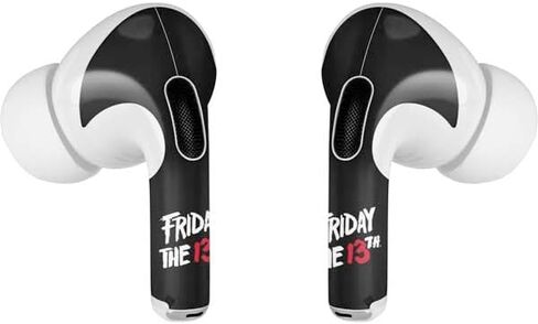 Skinit Decal Audio Skin Compatible with AirPods Pro 2nd Gen - Officially Licensed Warner Bros Friday The 13th Jason Voorhees Dripping Mask Design in Saudi Arabia