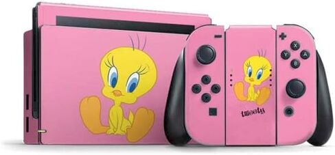 Skinit Decal Gaming Skin Compatible with Nintendo Switch Bundle - Officially Licensed Looney Tunes Rabbit Seasoning Design in Saudi Arabia