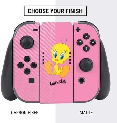 Skinit Decal Gaming Skin Compatible with Nintendo Switch Bundle - Officially Licensed Looney Tunes Rabbit Seasoning Design in Saudi Arabia