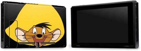 Skinit Decal Gaming Skin Compatible with Nintendo Switch Bundle - Officially Licensed Looney Tunes Rabbit Seasoning Design in Saudi Arabia
