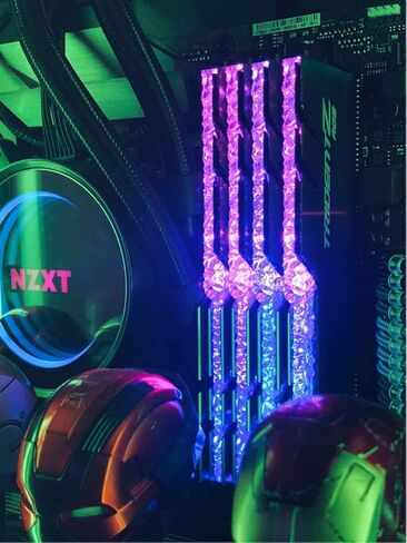 Memory RAM Light Guide Bar for G Skill Trident Z5 RGB DDR5 | Change to Trindet Z Royal Series Lighting Effects | Improve Light Transmittance | Upgrade Kit (4 PCS) in Saudi Arabia