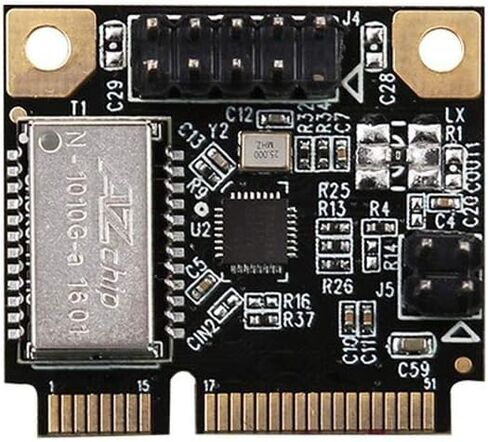 New 1 Port PCIe Network Card with Realtek RTL8111H Chip M.2 B-Key M-Key to RJ45 Ethernet 1000Mbps Adapter/Mini PCIE Gigabit Network Adapter Card 10/100/1000M (M.2 to RJ45) in Kuwait