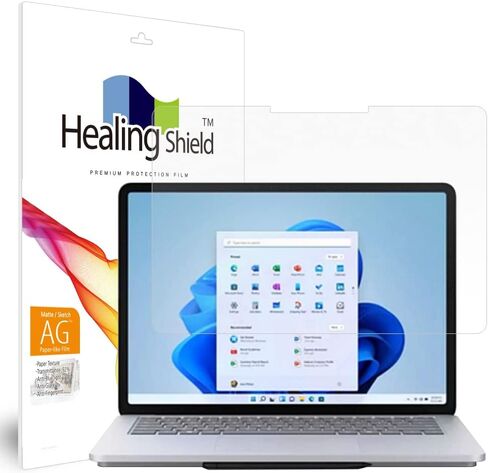 Muellery Healingshield Screen Screen Paper-Paper Paper Paper Eye Eye Anti Blue Ray Anti Paper Paper Film متوافق مع Microsoft Surface Captop Studio PHPA1689_LAPTOP in Kuwait
