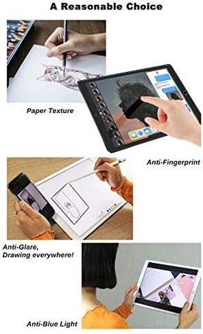 Muellery Healingshield Screen Screen Paper-Paper Paper Paper Eye Eye Anti Blue Ray Anti Paper Paper Film متوافق مع Microsoft Surface Captop Studio PHPA1689_LAPTOP in Kuwait