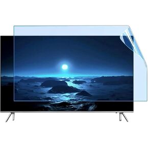 Wzglod Anti Blue Light Screen Protector Anti Glare Film TV Screen Monitor Filter Relieve Eye Strain and Help You Sleep Better for for 32-75in LCD, LED Ect