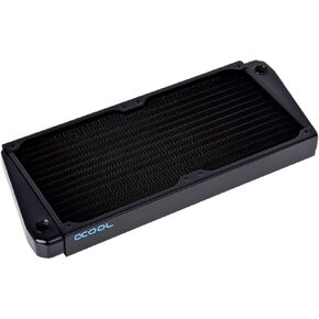 Alphacool NexXxos ST30 Full Copper X-Flow Radiator280, 140mm x 2, Dual Fan, Black