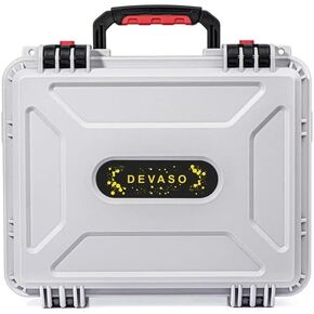 for Meta Quest 3 VR Glasses Accessories Carrying Case Hard Waterproof Box Elite Headset Storage Case Portable Suitcase(Silver)
