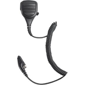 Two Way Radio Shoulder Mic Remote Speaker Microphone with 3.5mm Audio Jack for Kenwood Nexedge Viking nx200 nx300 nx5200 nx5300 nx 3220 5300 tk2180 vp600 Walkie Talkie (Black), RE029