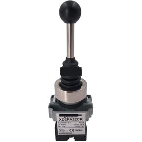 Original Electric Control 22mm XD2PA22CR Joystick Controller XD2-PA22CR 2 Position Self Resetting Cross Rocker Switch