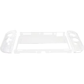 Clear Protective Hard Case Shell Skin Cover for Nintendo Switch OLED 2021, Anti-Dust and Anti-Fingerprints