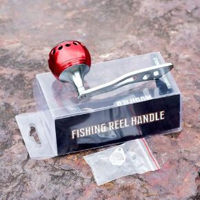 TEAMWILL Power Baitcasting Fishing Reel Handle Micro Jigging Grip for Abu Garcia Daiwa ##