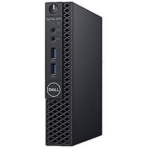 Dell OptiPlex 3070 KPGGF Intel Core i5 8th Gen 8500T (2.10 GHz) 8 GB DDR4 256 GB SSD Windows 10 Pro 64-bit (Renewed)
