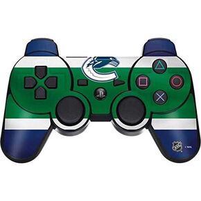 Skinit Decal Gaming Skin for PS3 Dual Shock Wireless Controller - Officially Licensed NHL Vancouver Canucks Jersey Design