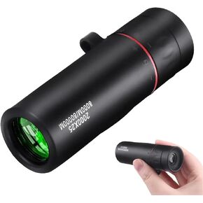 Binoculars. 2 pcs 2000x25 HD Monocular Telescope with Smartphone Adapter for Bird Watching Hunting Hiking Camping Wildlife .Binoculars Bulk(with Phone Clip)