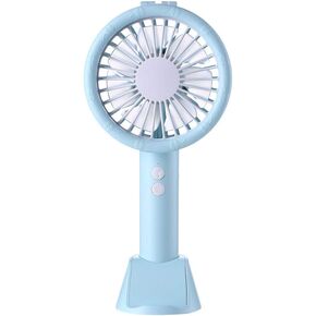 USB Electric Fan Creative Colorful Pocket Fan Handheld Table Lamp Desk Fan Phone Holder (Color:White) (Color : Pink) (White)