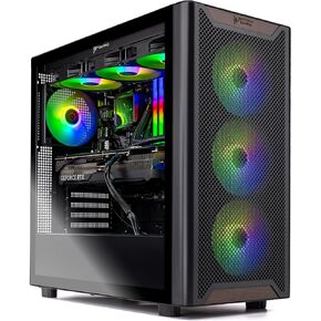 Skytech Chronos 3 Gaming PC Desktop, Ryzen 7 7800X3D 4.2 GHz (5GHz Turbo), NVIDIA RTX 5080 16GB, X670 Board, 2TB Gen4 NVMe SSD, 32GB DDR5 RAM 6000 RGB, 850W Gold ATX 3 PSU, Wi-Fi, Win 11