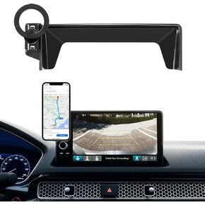 for MagSafe Car Phone Holder for Honda Civic 2022-2025, 7/9-Inch Screen Fixed Clip, Magnetic Phone Holder 360° Cell Phone Mount for Honda Civic 2025 Accessories