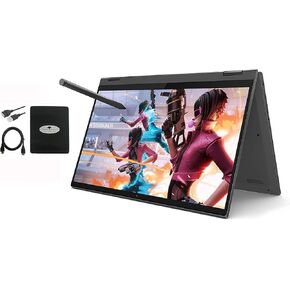 2021 Lenovo Flex 5 14" FHD 2-in-1 Business Touch Laptop, AMD Ryzen 5 4500U(Beat i7-8750H), 16GB RAM, 1TB PCIe SSD, Digital Pen, Win 10 w/Ghost Manta Accessories
