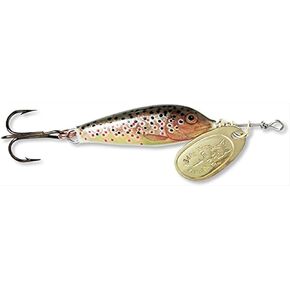Blue Fox Vibrax Minnow Spinner, 1/8-Ounce, Brown Trout/Gold in Saudi Arabia