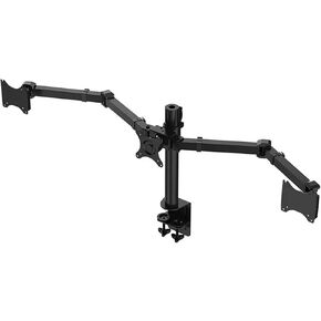 Desktop Clamp Full Motion 10-30 Inch Triple Monitor Stand 360 Degree Triple LED LCD Monitor Mounting Arm Stand 10kg per Arm