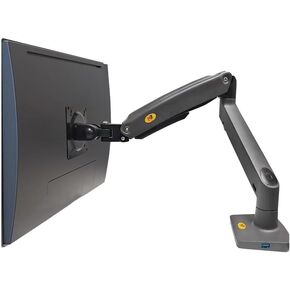 G70 Computer Monitor Stand Robotic arm Cantilever Screen Desktop Heightening Desktop Lifting and Rotating(Gray)