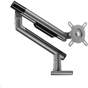Computer Monitor Stand arm T7-1W Desktop Simple Screen Desktop Non-Hole Universal Rotating Telescopic Bottom(Black)