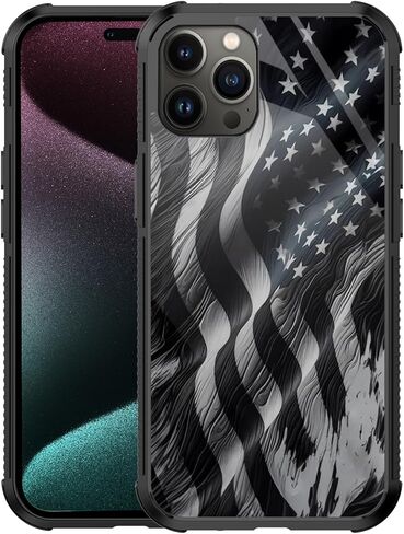 حالة متوافقة مع iPhone 14/13 ، علبة Flag Horse لتصميم iPhone 14/13 للرجال الأولاد [المضاد للقرعة] in Kuwait