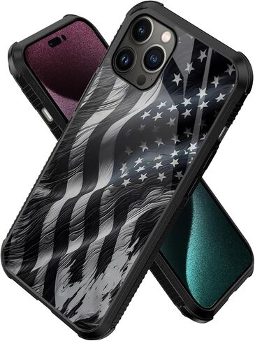 حالة متوافقة مع iPhone 14/13 ، علبة Flag Horse لتصميم iPhone 14/13 للرجال الأولاد [المضاد للقرعة] in Kuwait