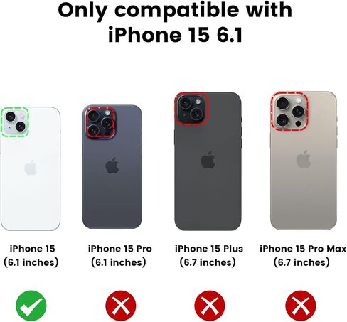 VEGO Phone Case for iPhone 15, with Built-in Slide Camera Cover & Anti-Peeping Screen Protector Full-Body Drop Protection Shockproof Magnetic Kickstand Phone Cover for iPhone 15-Green in Saudi Arabia