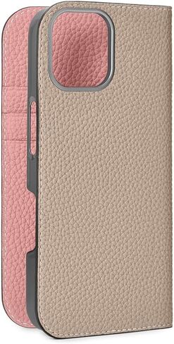 BONAVENTURA】(for iPhone16Pro Diary iPhone Case [Greige x Yellow ] BODT16P-GGYE in Kuwait