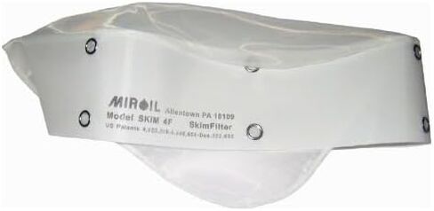 حقيبة فلتر زيت المقلاة MirOil SK4 مع إطار، الجزء 02780، تستخدم لتقشير المقلاة العميقة والتصفية العلوية، الطول 13 بوصة، العرض 7.5 بوصة، متينة، سهلة التنظيف بالماء الساخن in Kuwait