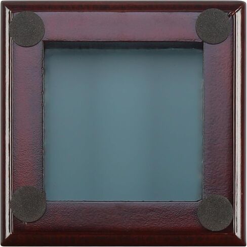 DisplayGifts Baseball Display Case Wooden Stand Lacrosse Ball Holder- Pro Graded UV Protection Cube for a Home Run or Autographed Ball, Black Stand in Saudi Arabia
