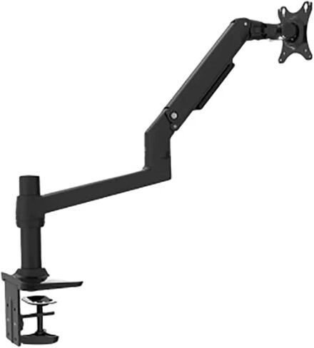 V62C / XSJ8012C Desktop Full Motion 17-38 Inch Monitor Stand Mechanical Spring Arm Aluminum Monitor Support Loading 11 kg(XSJ8012C Silver Grey) in Saudi Arabia