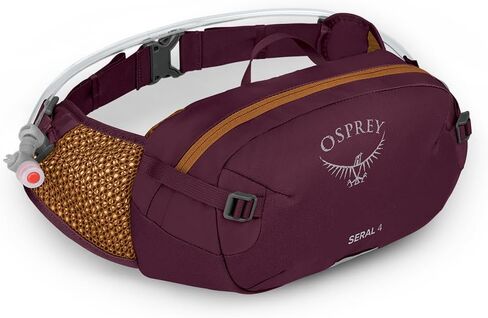 Osprey Seral 7L Unisex Biking Waist Pack with Hydraulics Reservoir, Black in Kuwait