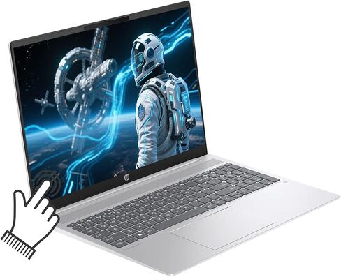 HP OmniBook 5 Copilot AI Business Laptop, 16" 2K Touchscreen, AMD Ryzen AI 7 350 Up to 5GHz (50 NPU Tops), 16GB LPDDR5x RAM, 1TB PCIe SSD, Backlit KB, Windows 11 Pro, W/BWE Accessories in Kuwait