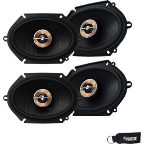 Infinity - Two Pairs of KAPPA-86CFX Kappa 6X8/5X7 Inch Two-Way Coaxial Speakers (Renewed)