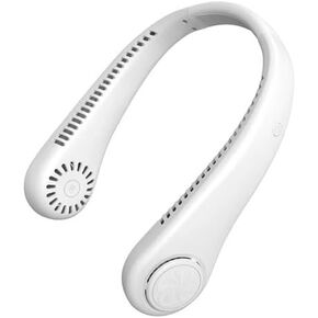 Neck Fan – Portable Hands-Free Personal Fan with 3 Cooling Speeds, Quiet USB Rechargeable, Lightweight Wearable Airflow for Travel, Office, Gym, and Outdoor Use