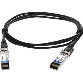 MSA and TAA Compliant 50GBase-CU SFP56 to SFP56 Direct Attached Cable (Passive Twinax, 1m, 32AWG)