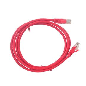 Cat 5E UTP Patch Cord with Boot, 1ft, Red, 10-Pack – Reliable Ethernet Cable for Fast Networking & Internet Connections