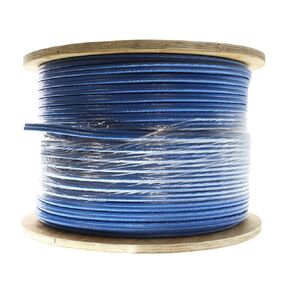 Commscope 4672004/10 UH68120 Hybrid Combination Cable - RG-6 and CAT6 for CATV & Data, Category-6, 1000-Feet, Blue